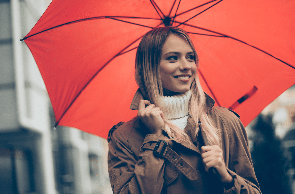 women in a good mood from reishi spores