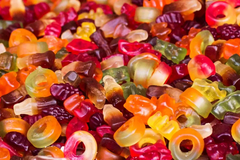 close up shot gummies