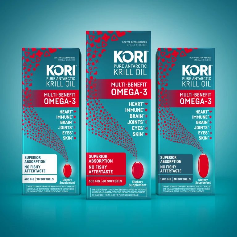 Kori Krill oil supplement for heart health