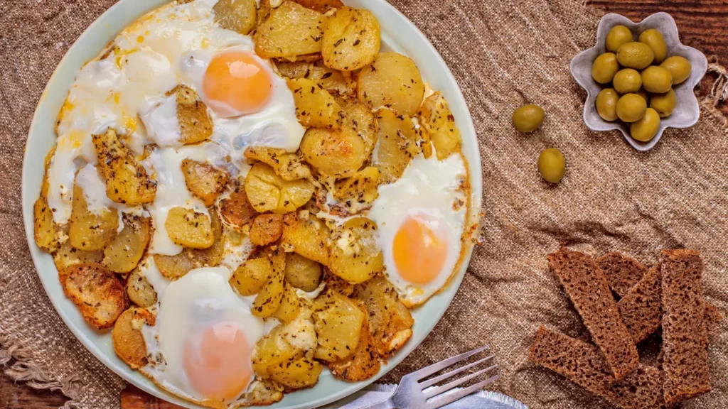 Banish Hangovers and Wake Up Fresh With No Days Wasted: Post-Party Supplements for Active Lifestyles 2 eggs and potatoes for hangover