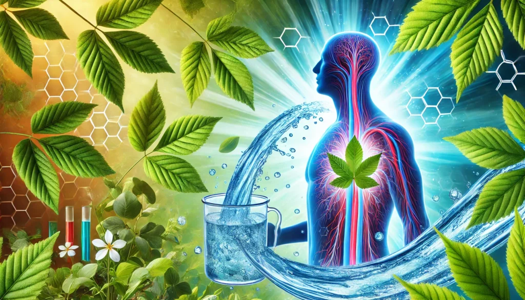 Best Way to Pass a Drug Test: Effective Detox Strategies for a Clean Result 1 A metaphorical representation of detoxification, depicting a human silhouette filled with flowing water, symbolizing internal cleansing, against a background of fresh green leaves and a bright, rejuvenating atmosphere