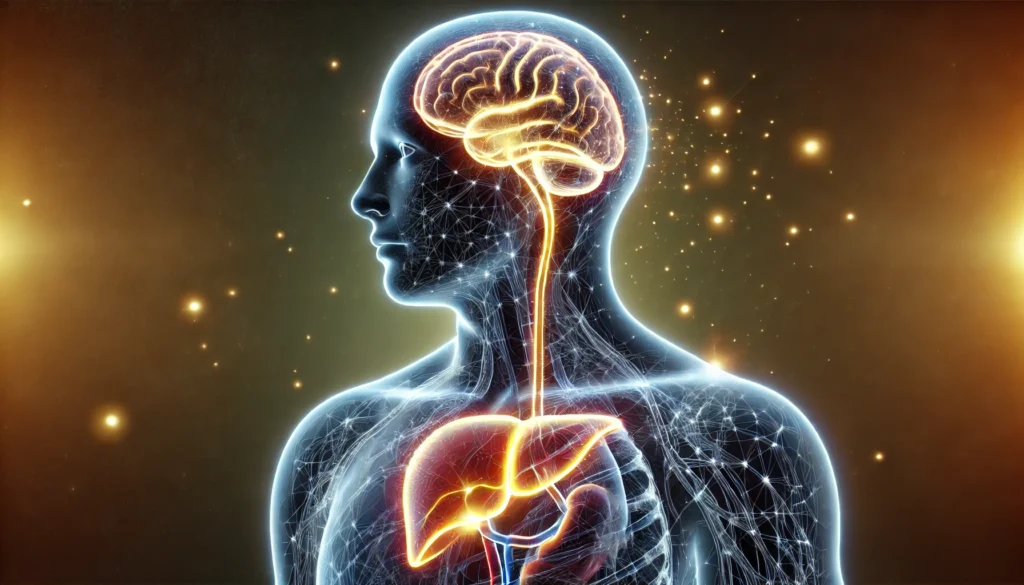 How Long Does It Take to Detox from Alcohol? A Comprehensive Timeline and Key Symptoms to Watch 1 A conceptual illustration of alcohol detoxification, highlighting the brain and liver with glowing pathways that represent the body's detox process, transitioning from intoxication to sobriety