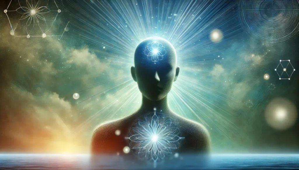 Anxiety Medications Starting with L: What You Should Know About Their Effects and Benefits 1 An artistic visualization of anxiety treatment, showing a serene human silhouette with a glowing aura against a calming blue and teal background, conveying inner peace.