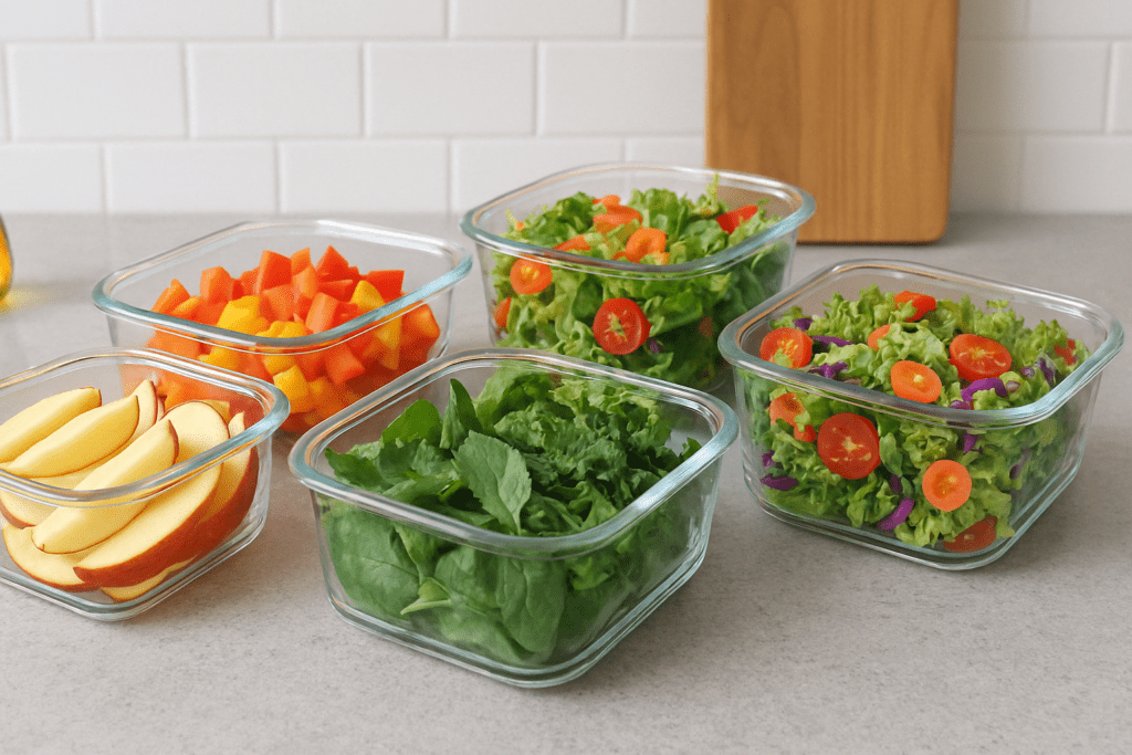 Top Fruits and Vegetables for Weight Loss Backed by Science: What to Eat for Healthy, Lasting Results 1 Visual comparison of top fruits and vegetables for weight loss versus high-calorie processed snacks, showing differences in volume and density.