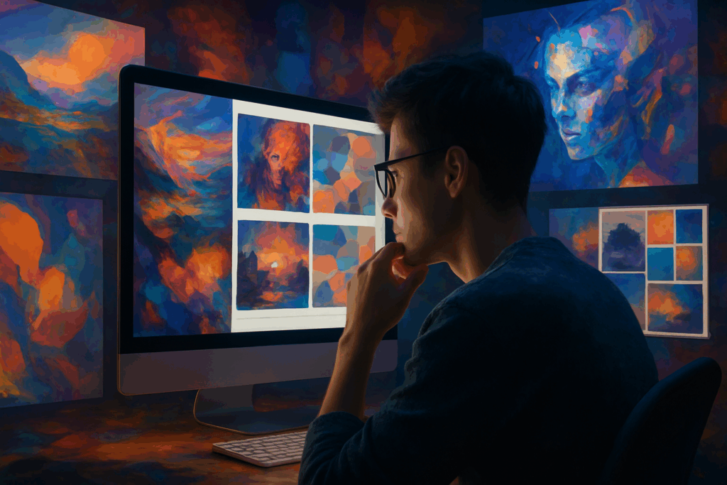 Professional content strategist developing image prompts for an article about what to eat instead of meat