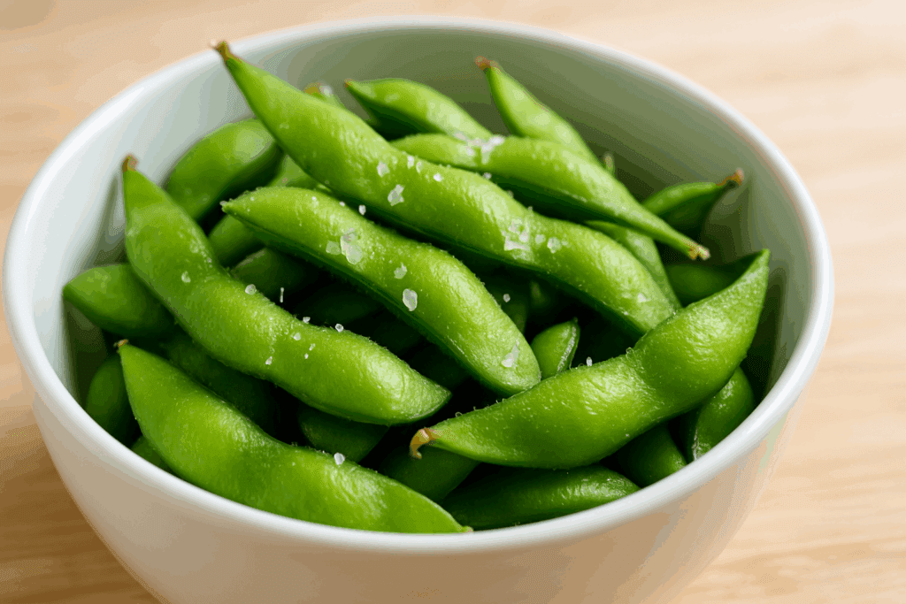 25 Easy Vegan Snacks for a Healthier Lifestyle: Delicious Ideas and Quick Recipes You’ll Love 1 Fresh display of healthy vegan snacks including edamame, chia pudding, rice cakes with avocado, and homemade granola bars
