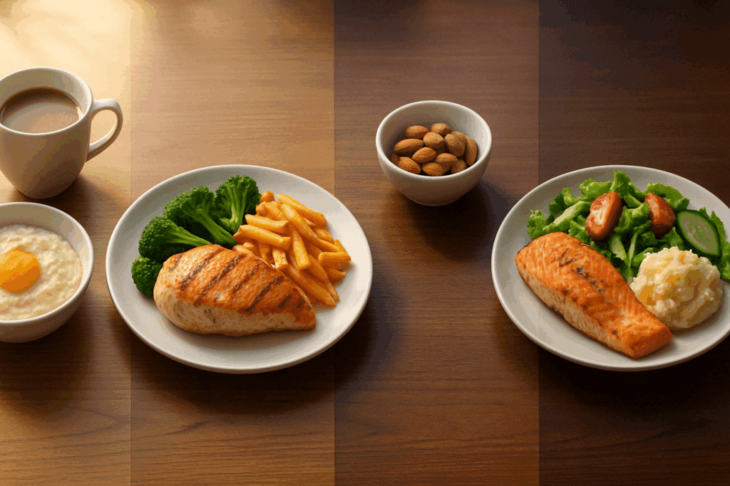 Solo diners enjoying fresh meals at home, illustrating the growing popularity of the best meal delivery service for singles