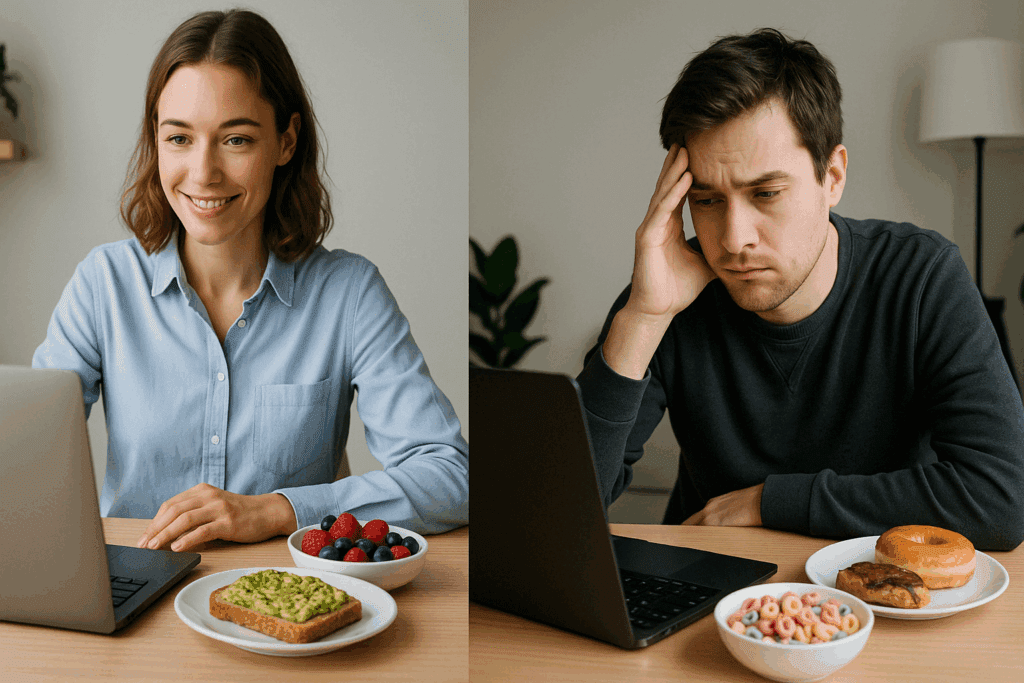 How Does Diet Affect Focus? Exploring the Best Brain Foods for Improved Concentration and Mental Clarity 2 Visual concept showing nutrient-rich blood vessels feeding a brain, demonstrating how does diet affect focus through nutrition.