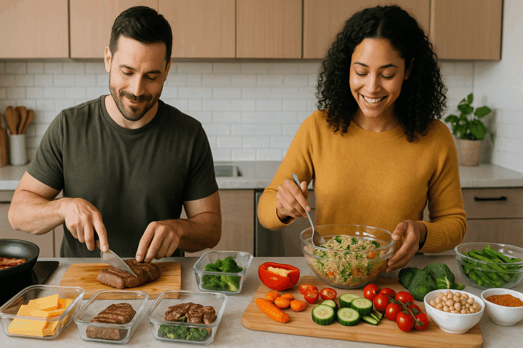What Is the Best Healthy Eating Plan for Weight Loss? Science-Backed Answers That Actually Work 3 Person eating a balanced whole food meal mindfully, reflecting the emotional side of what is the best healthy eating plan for weight loss.