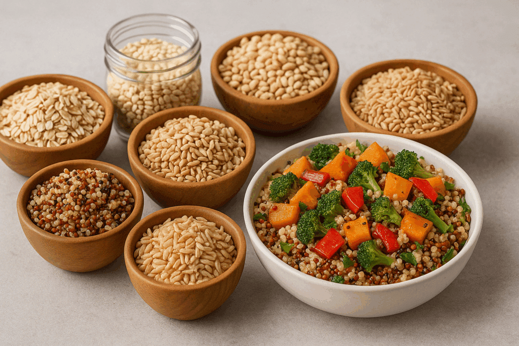 Things Vegans Can Eat: A Practical List of Nutrient-Rich Vegan Food Examples for a Balanced Plant-Based Diet 3 Bowls of lentils, black beans, chickpeas, tofu, and tempeh highlighting protein-rich things vegans can eat.