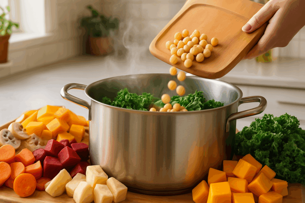 Creamy Vegan Soup Recipes That Nourish and Comfort: Expert Tips for Making the Best Creamy Vegetable Soups at Home 4 Herbs and spices like thyme, paprika, turmeric, and nutritional yeast used to flavor creamy vegan soup recipes