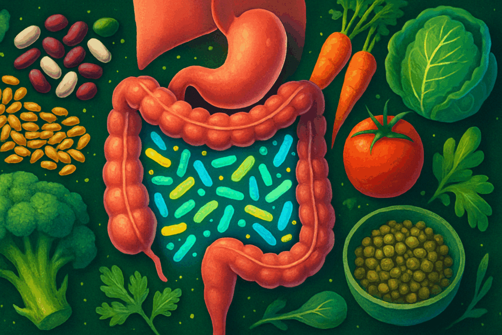Vegan Twin Study Reveals Surprising Health Benefits in Groundbreaking Twins Diet Study 4 Side-by-side plates of plant-based and keto foods highlighting dietary contrast explored in the vegan twin study.