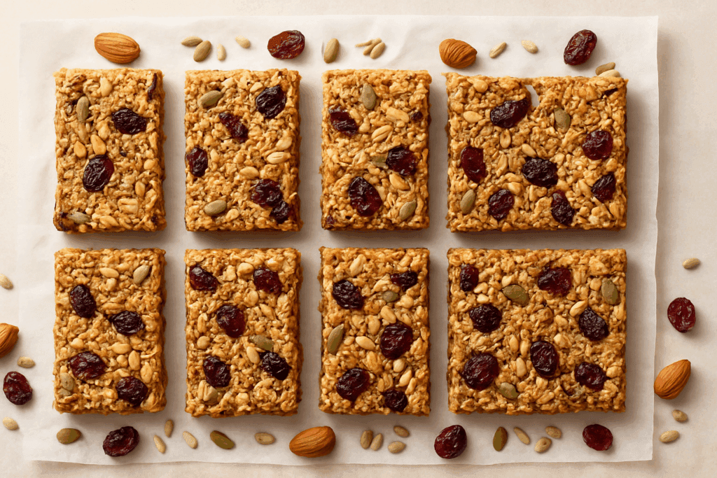 25 Easy Vegan Snacks for a Healthier Lifestyle: Delicious Ideas and Quick Recipes You’ll Love 5 Handmade healthy vegan snacks including chocolate chia pudding, edamame pods, berry parfaits, and spiced roasted nuts on a kitchen counter