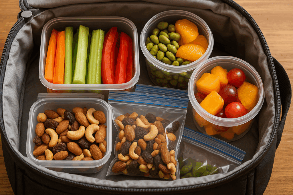 Smart Snacking for Plant-Based Eaters: Top Low Calorie and Low Fat Vegan Snacks Backed by Nutrition Experts 5 Wholesome vegan snack platter with nutrient-rich foods visually representing Smart Snacking for Plant-Based Eaters and mindful eating habits.