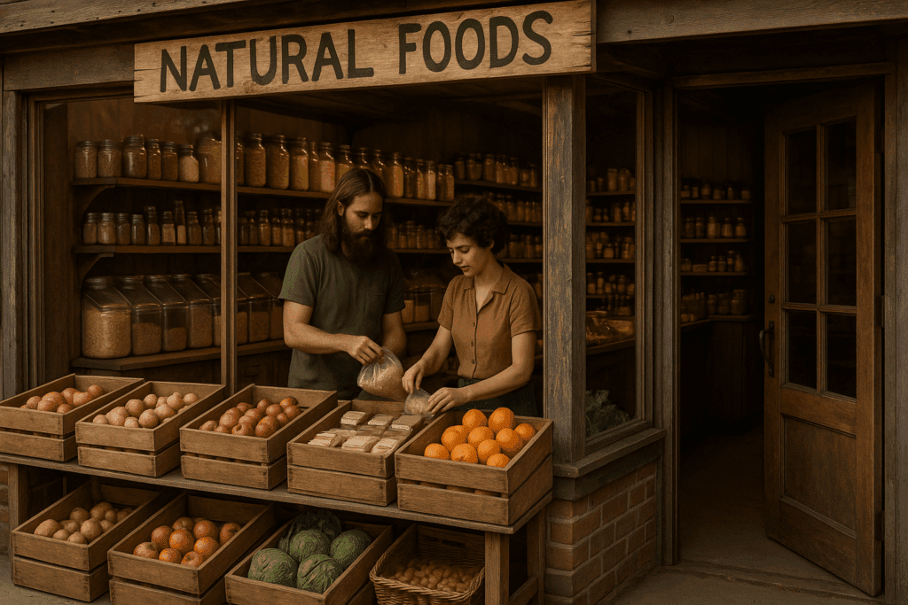 How the Founder and CEO of Whole Foods Market Changed the Way We Eat: Lessons in Healthy Living and Mindful Nutrition 1 Early natural food store in the 1980s run by a young couple, reflecting the humble beginnings of the CEO of Whole Foods Market.