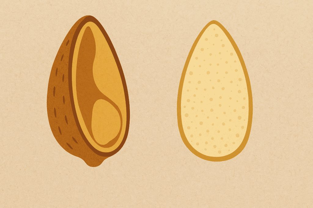 Is Rice a Whole Food? What Nutrition Experts Say About Brown vs. White Rice for a Healthier Lifestyle 1 Visual comparison of whole grain and refined grain layers showing natural textures, illustrating the concept behind 'is rice a whole food