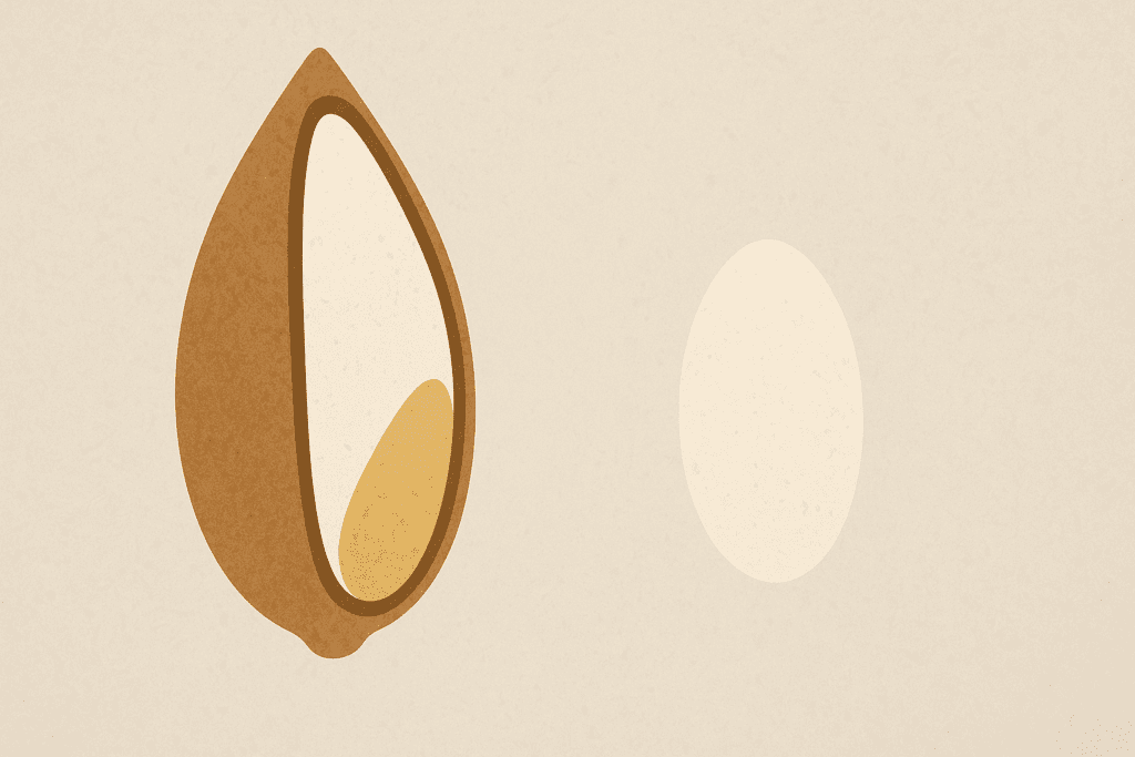 Cross-section diagram comparing whole grain rice with refined grain, highlighting bran, germ, and endosperm layers.